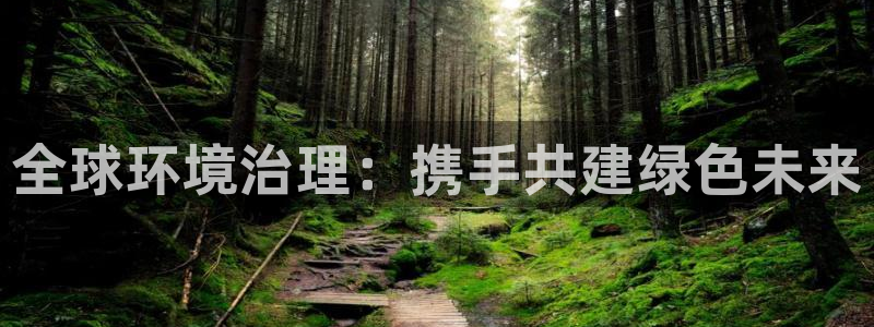 凯发k8官方旗舰店app|全球环境治理：